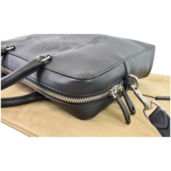 BURBERRY Ainsworth Leather Briefcase Bag Black - Picture 6 of 12